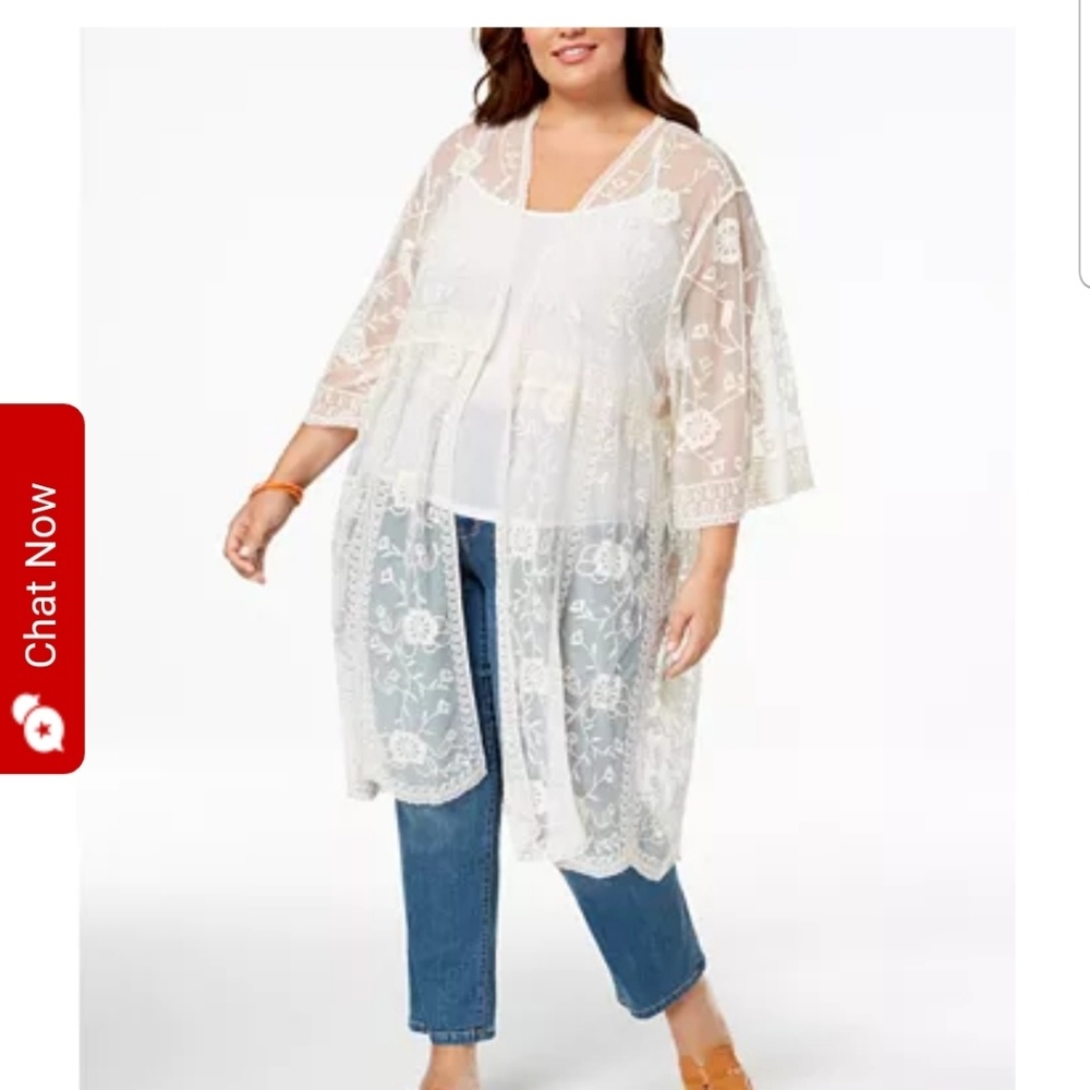 BNWT Boho Kimono / duster ✅ Macy's